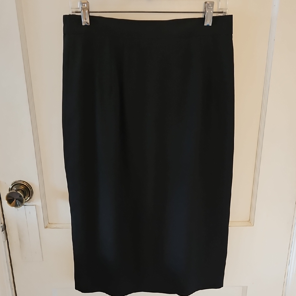 Worthington Black Midi Pencil Skirt for Work
